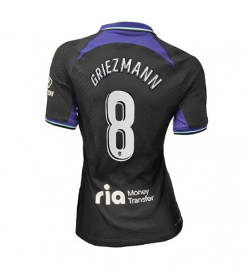 Atletico Madrid Antoine Griezmann #8 Bortedrakt Kvinner 2022-23 Kortermet
